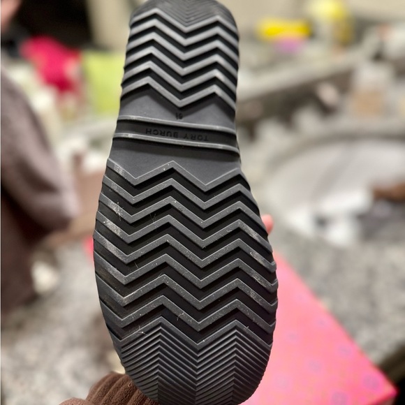 Tory Burch Espadrille Sandals Navy and Cream Size 6.5 - Picture 7 of 9